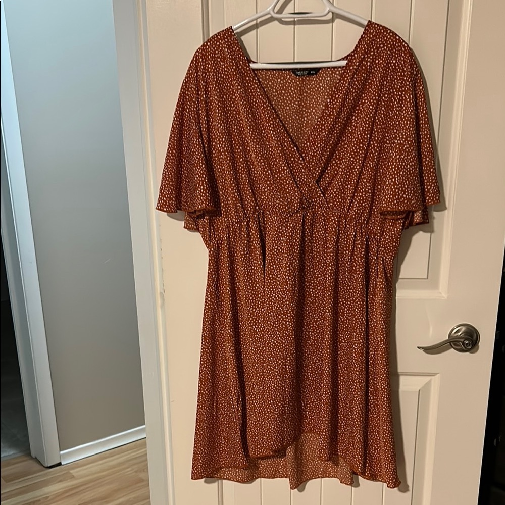 SHEIN Curve Polka Dot Dress